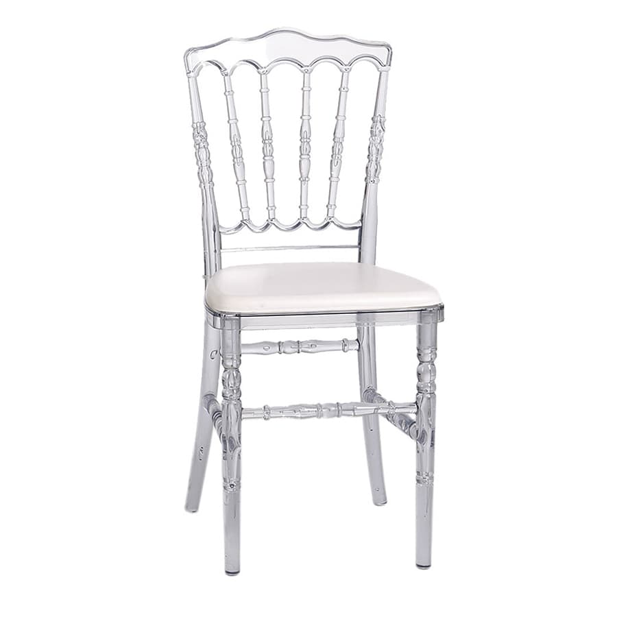 Chaise Napoléon transparente 