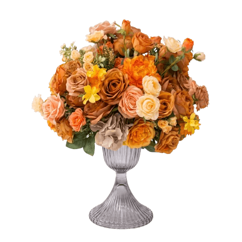 Boule de fleurs terracotta – Ø40 CM
