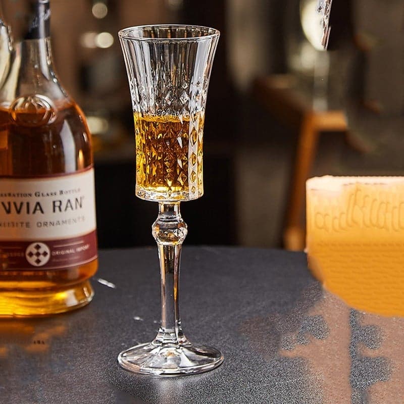Verre à champagne en cristal