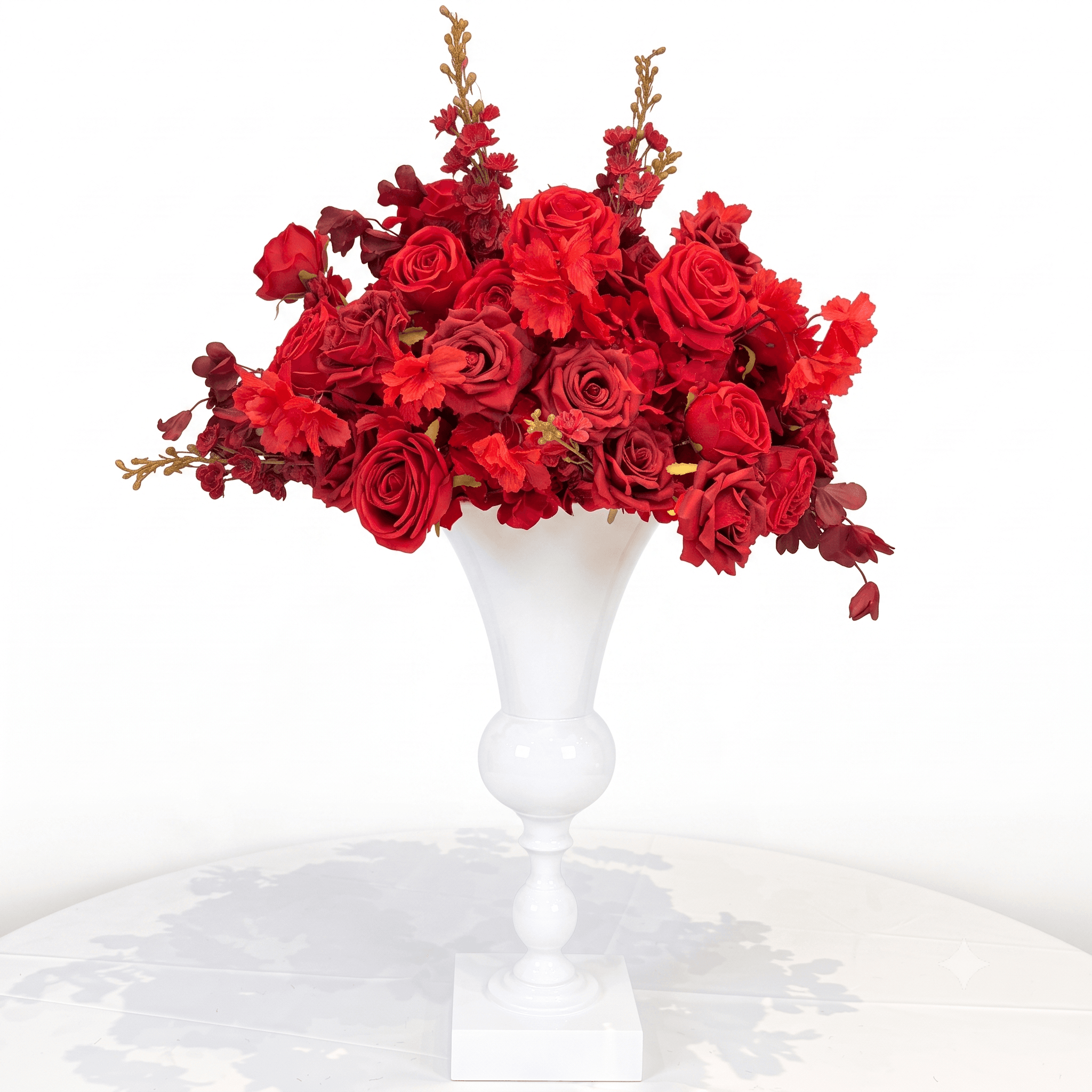 Boule de fleurs rouge – Ø40 CM