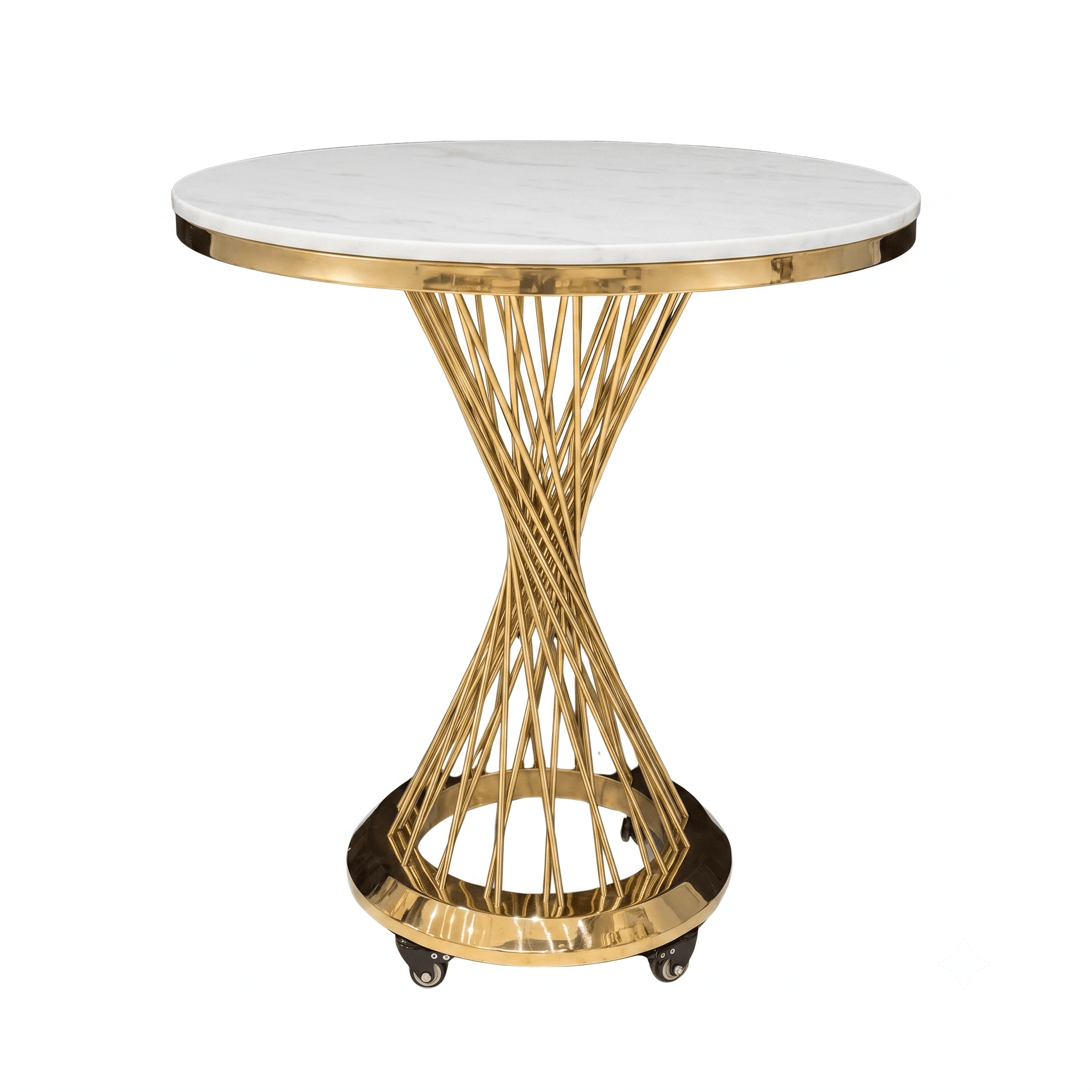 Table gâteau Léa – OR Ø80 CM